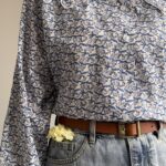 شومیز گلدار کد 1009