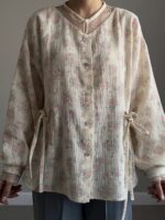 شومیز گلدار کد 1017 - Image 2