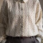 شومیز گلدار کد 1014