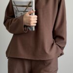 بلوز بیسکوییتی کد 1120
